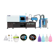 Silicone baby feeding injection molding machine